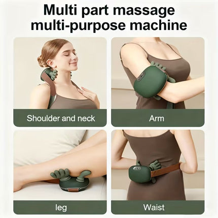 NNETM Simulated Hand Neck & Shoulder Massager