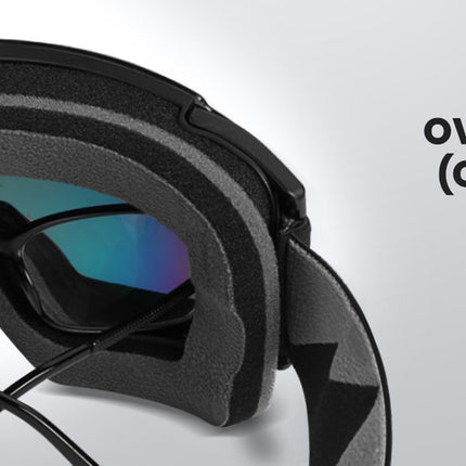 OutdoorMaster Ski Goggles PRO - Frameless, Interchangeable Lens 100% UV400 Protection Snow Goggles for Men & Women-OM-2