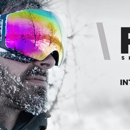OutdoorMaster Ski Goggles PRO - Frameless, Interchangeable Lens 100% UV400 Protection Snow Goggles for Men & Women-OM-2