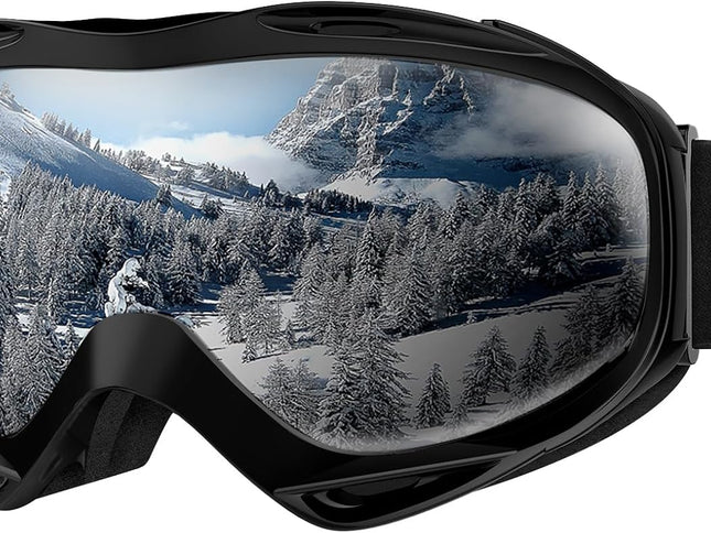 OutdoorMaster OTG Ski Goggles - Over Glasses Ski/Snowboard Goggles for Men, Women & Youth - 100% UV Protection-OM-5