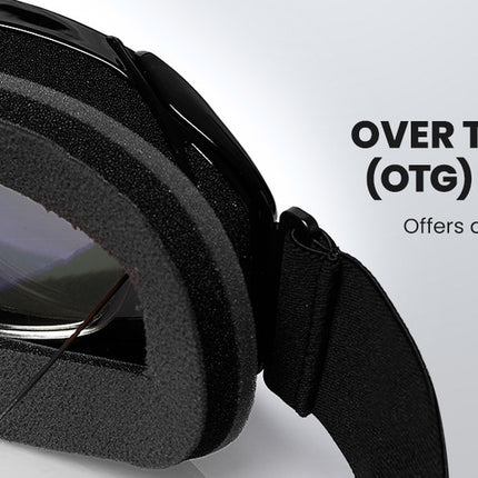 OutdoorMaster OTG Ski Goggles - Over Glasses Ski/Snowboard Goggles for Men, Women & Youth - 100% UV Protection-OM-5
