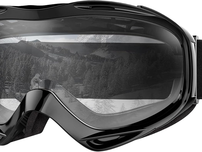 OutdoorMaster OTG Ski Goggles - Over Glasses Ski/Snowboard Goggles for Men, Women & Youth - 100% UV Protection-OM-5