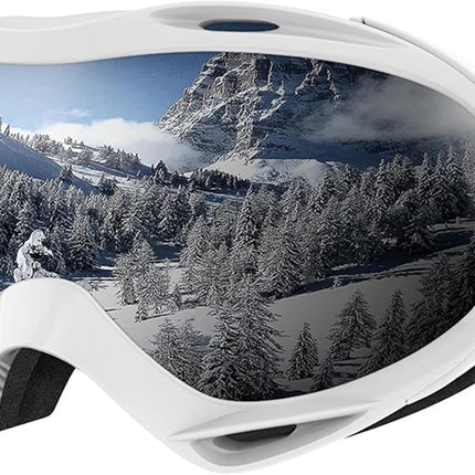 OutdoorMaster OTG Ski Goggles - Over Glasses Ski/Snowboard Goggles for Men, Women & Youth - 100% UV Protection-OM-5