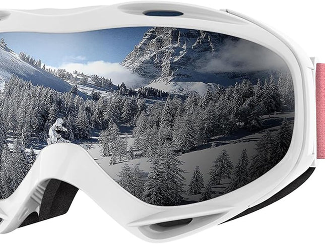 OutdoorMaster OTG Ski Goggles - Over Glasses Ski/Snowboard Goggles for Men, Women & Youth - 100% UV Protection-OM-5