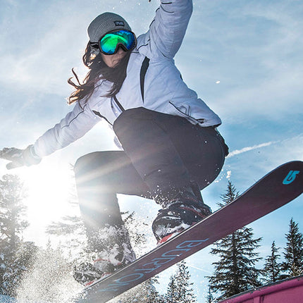 OutdoorMaster Ski Goggles with Cover Snowboard Snow Goggles OTG Anti-Fog -100% UV Protection-OM-18