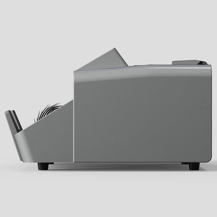 Mixed Denomination Money Counter with Counterfeit Detection, Touch Screen, and CIS/UV/MG/IR/MT, USD, AUD, EUR, CAD Cash Counter for Business, Merchant