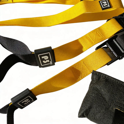Pro Suspension Trainer Straps | Commercial-Grade Nylon | Adjustable | Full-Body Home Gym with Door Anchor & Carry Bag | Portable Fitness for Home, Gym & Travel