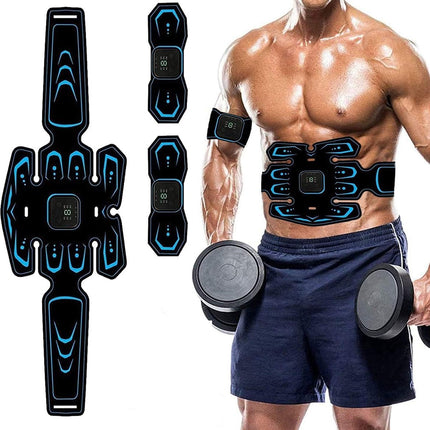 Abdominal Trainers - Abdominal Muscles - Rechargeable - Slimming Belt - Electrical ABS Stimulator - Professional Arm and Leg Belt - Training Equipment for Home, Office and Gym