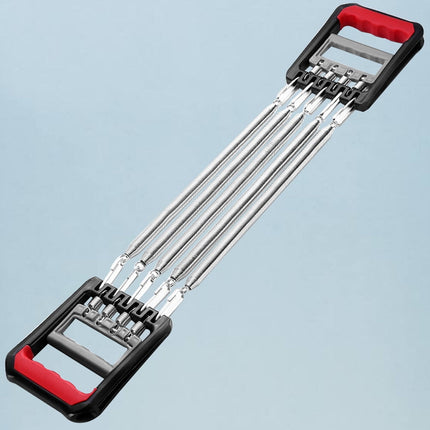 Spring Expander Arm Training 5 Tubes Adjustable Arm Strength Trainer Exercise Resistance Bands for Home Fitness Muscle Training Body Building 70*11CM Multi