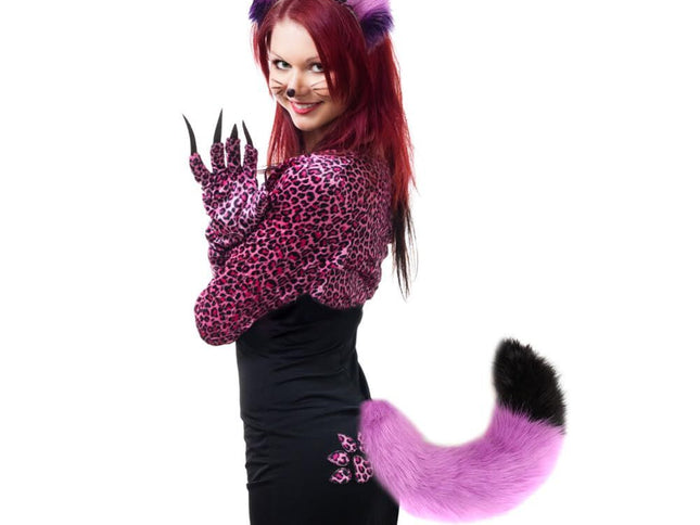 fox ear tail suit animal cute hair hoop cat wolf dog Headwear halloween Party cosplay Christmas festival costume decor