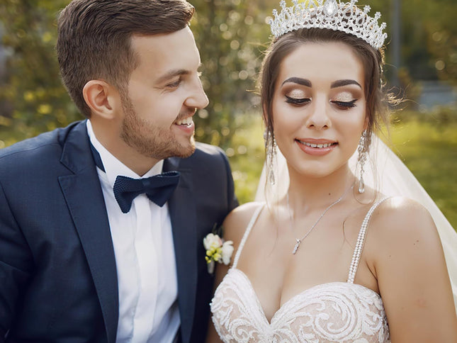Crowns for Women, Silver Princess Crown, Crystal Crown for Bridal, Wedding, Pageant, Birthday, Party
