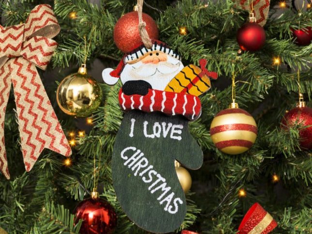 3pcs Christmas Tree Hanging Ornaments,Wooden Reindeer Hanging Figurine Ornament,Art Handcrafts Pendant Decoration