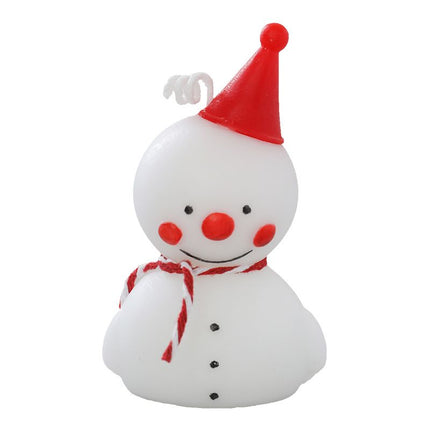 2pcs Christmas Shaped Scented Candles Gift,Melting Snowman Elf Christmas Tree Scented Candles Christmas Decoration