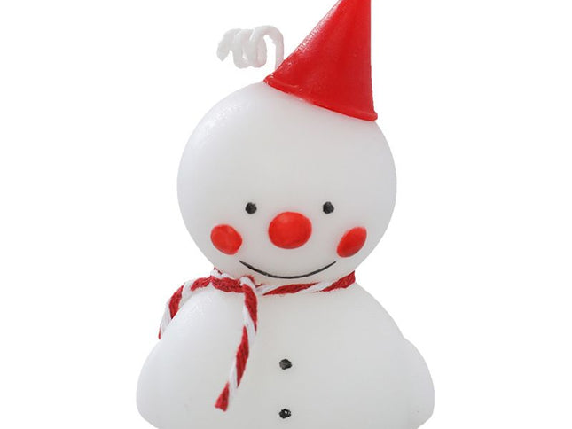 2pcs Christmas Shaped Scented Candles Gift,Melting Snowman Elf Christmas Tree Scented Candles Christmas Decoration