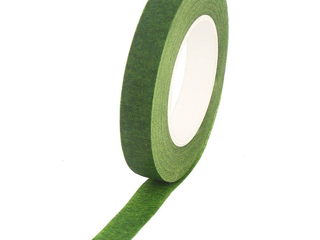 Yard Green Floral Tape for Bouquet Stem Wrap Floral Arranging Craft Projects Corsages, Wedding Bouquet