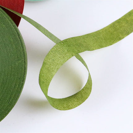 Yard Green Floral Tape for Bouquet Stem Wrap Floral Arranging Craft Projects Corsages, Wedding Bouquet