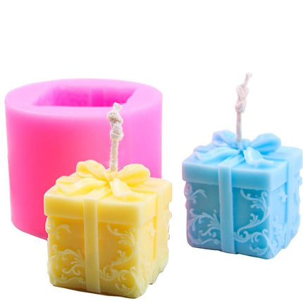 3D Christmas Candle Mold，DIY Christmas Tree Deer Santa Claus Silicone Molds Candle，Soap，Aromatherapy Stones Making