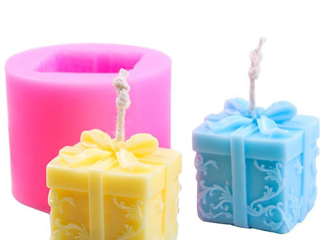 3D Christmas Candle Mold,DIY Christmas Tree Deer Santa Claus Silicone Molds Candle,Soap,Aromatherapy Stones Making