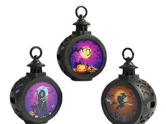 3 pcs Halloween Pumpkin Witch Light LED Bar Party Atmosphere Props Durable Use Light Portable Easy To Use And Clean Halloween
