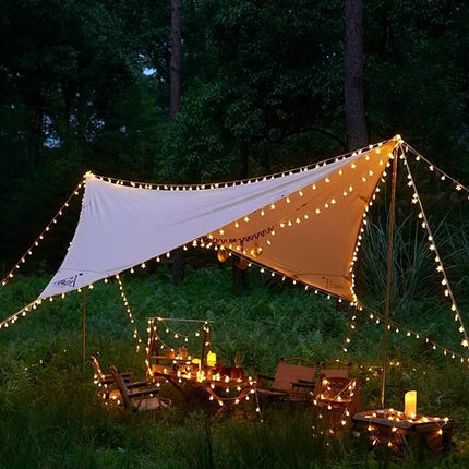 String Lights 20Ft 40 LED Fairy Lights Operated Waterproof Indoor Outdoor Christmas Lights for Bedroom Party Wedding Xmas