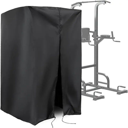 Gym Rack Cover with Waterproof Zipper, Protective Cover for Squat Rack/Weight Lifting Rack/Home Gym Workout Equipment-Indoor or Outdoor
