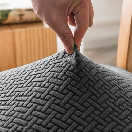 Stool Covers Rectangle - 4 Pack Stretch Waterproof Saddle Seat Cover Counter Bar Stools Bar Chairs Covers Kitchen Island Chairs Cushion Protector