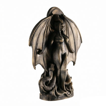 Lilith Inanna Goddess Statue - Gothic Resin Figurine, Halloween Home Decor