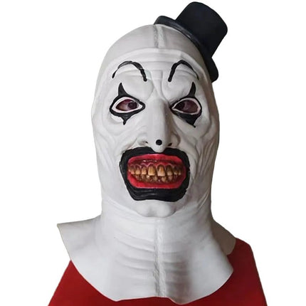 House Of Dasein Halloween Horror Soul Breaking Clown Hat Death Headset Makeup Ball Cosplay Mask - Broken Soul Joker