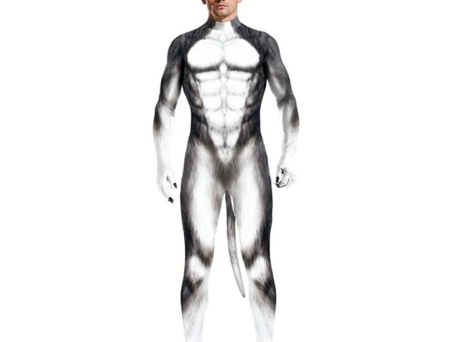 House Of Dasein Halloween Whole Cosplay Costumes Animal Catsuits 3D Printed Jumpsuits Unisex Bodysuit - M - Style 10