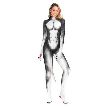 House Of Dasein Halloween Whole Cosplay Costumes Animal Catsuits 3D Printed Jumpsuits Unisex Bodysuit - M - Style 11