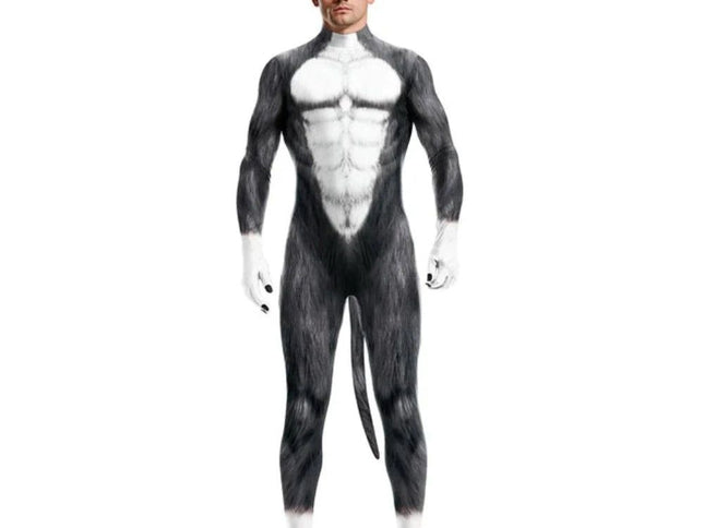House Of Dasein Halloween Whole Cosplay Costumes Animal Catsuits 3D Printed Jumpsuits Unisex Bodysuit - Xl - Style 4