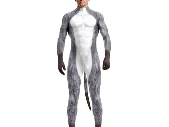 House Of Dasein Halloween Whole Cosplay Costumes Animal Catsuits 3D Printed Jumpsuits Unisex Bodysuit - Xxl - Style 8
