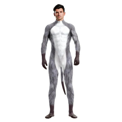 House Of Dasein Halloween Whole Cosplay Costumes Animal Catsuits 3D Printed Jumpsuits Unisex Bodysuit - S - Style 8