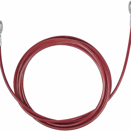 Replacement Cables for Home Gym, Fitness Pulley Cable, Weight Machine Cable -Thick 5mm(0.2inch) Heavy Duty Steel Wire Rope Gym  138''