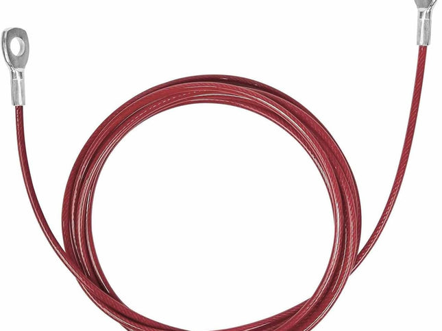 Replacement Cables for Home Gym, Fitness Pulley Cable, Weight Machine Cable -Thick 5mm(0.2inch) Heavy Duty Steel Wire Rope Gym  138''