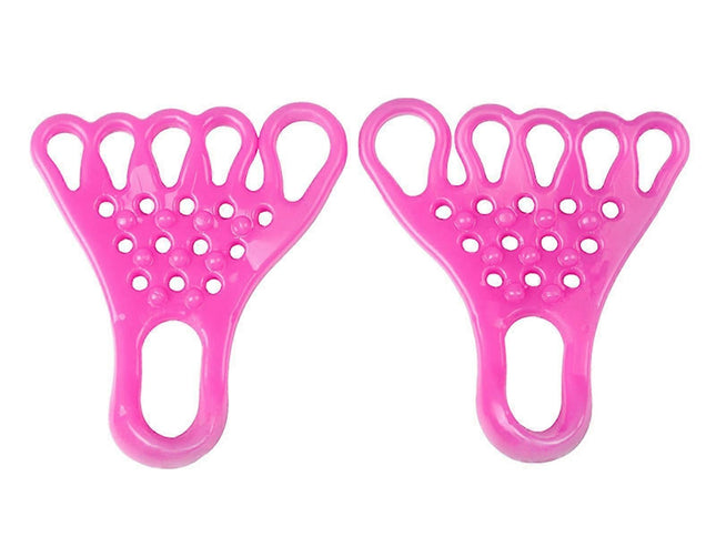 Pink Yoga Leg Flexibility Stretch Strap for Home Gym