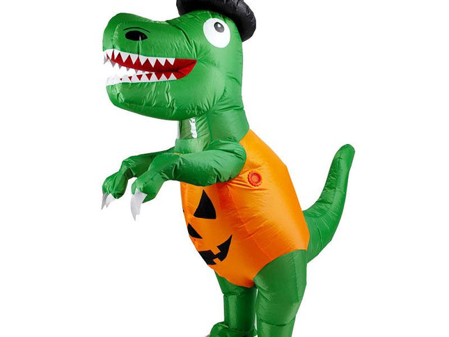 Pumpkin Dinosaur Inflatable Costume ‚Äì Adult One Size