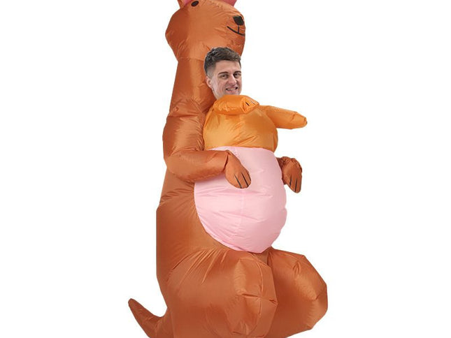Kangaroo Inflatable Costume ‚Äì Adult One Size