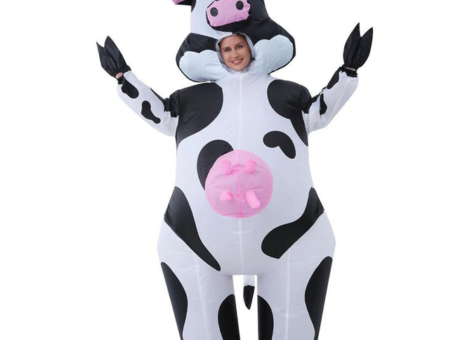 Cow Inflatable Costume ‚Äì Adult One Size