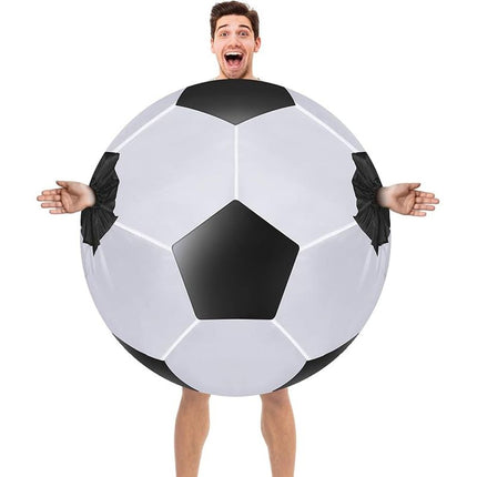 Football Cartoon Costumes Air Model Inflatable Costume Funny Dress Up Props Halloween Party Clothes Adult One Size