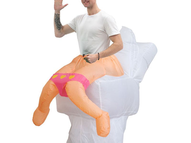 Toilet Inflatable Costume ‚Äì Adult One Size