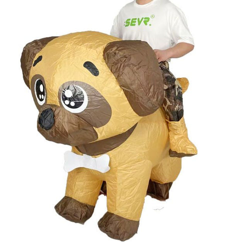 Happy Dog Inflatable Costume ‚Äì Adult One Size