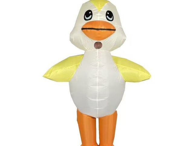 Yellow Duck Inflatable Costume ‚Äì Adult One Size