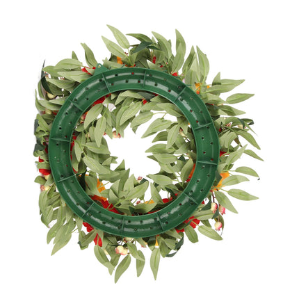 Halloween Garland Artificial Garland Window Door Hanging Wreath for Halloween Decor