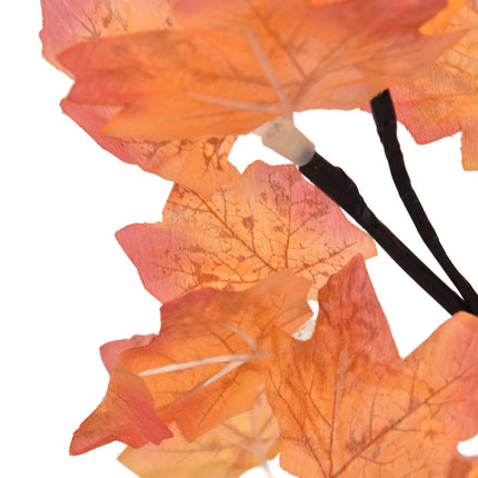 Fall Tree LED 24 Lights Warm Light Beads Romantic Style USB Power Supply Fall Light Up Thanksgiving Tree 5V