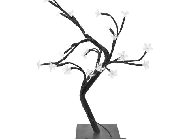 Cherry Blossoms Tree Lamp Plastic PVC Bonsai Light for Home Decoration USB Powered 24 LED
