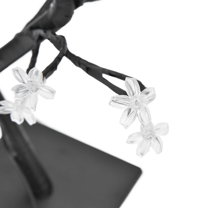 Cherry Blossoms Tree Lamp Plastic PVC Bonsai Light for Home Decoration USB Powered 24 LED