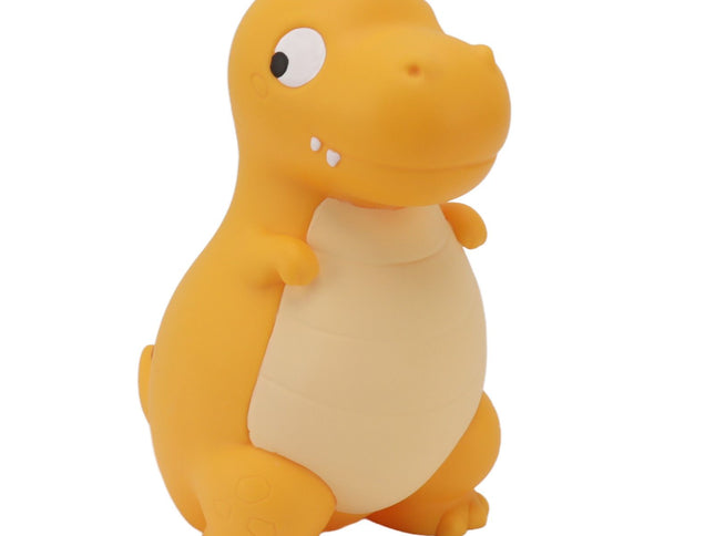 Dinosaur Piggy Bank Cute Cartoon Money Save Box Fall Resistance Money Coin Bank Desktop Decoration Boys Girls Gift Large Yellow