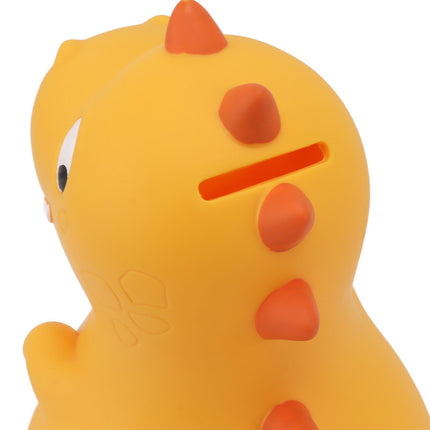 Dinosaur Piggy Bank Cute Cartoon Money Save Box Fall Resistance Money Coin Bank Desktop Decoration Boys Girls Gift Large Yellow