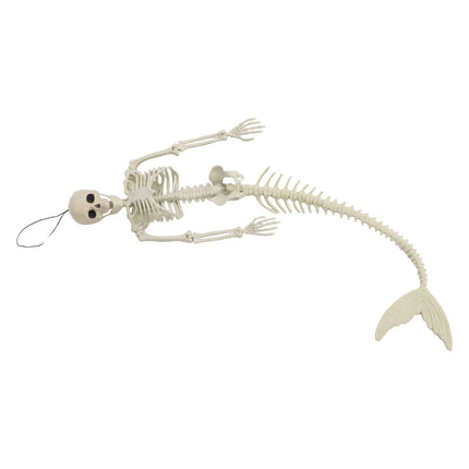 Halloween Skeleton Decoration Realistic Scary Skeleton Figurine Ornament for Haunted House Party Outdoor